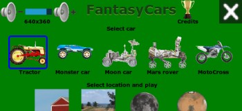 FantasyCar. Скриншот 1