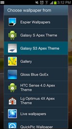 Galaxy S3 Apex Theme 1.4. Скриншот 7