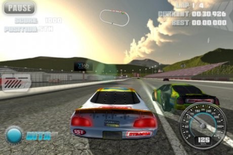 Nos Car Speedrace 1.20. Скриншот 1