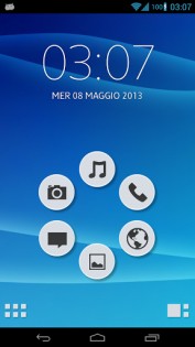 Smart Launcher Theme PSP/PS3 2.0. Скриншот 1
