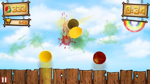 Fruit Ninja vs Skittles 1.0.1. Скриншот 3