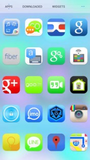 Ultimate iOS7 Launcher Theme 3.4. Скриншот 2