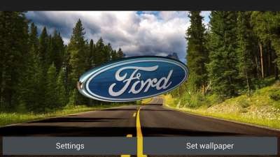 3D FORD Logo HD Live Wallpaper 1.2.3. Скриншот 2