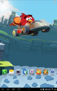 Параллакс обои: Angry Birds Go 1.0.3. Скриншот 1