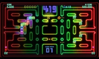 Pac-Man CE DX. Скриншот 1