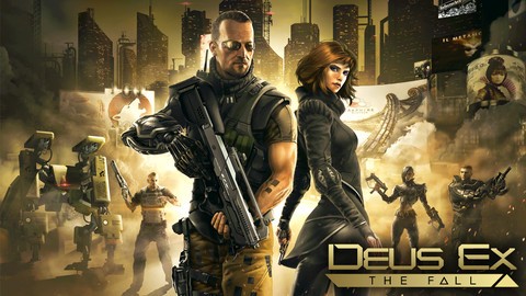 Deus Ex: The Fall. Скриншот 1
