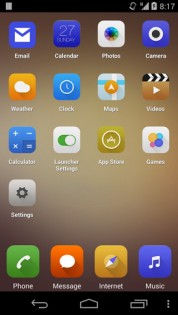 Iphone 5S 7 Launcher 1.0.3. Скриншот 2