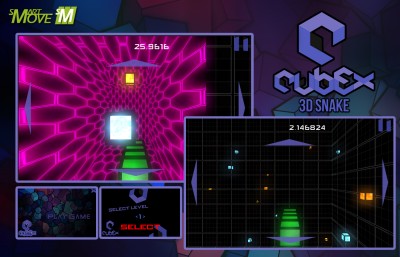 Cubex 3d Snake Arcade 1.01. Скриншот 2