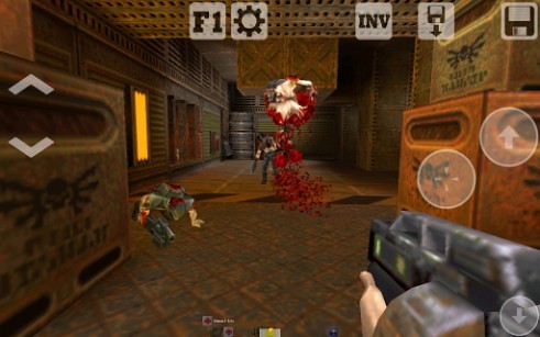 Quake II touch 1.8. Скриншот 1