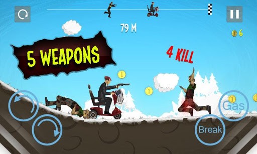 Zombie Hill Racing 1.0. Скриншот 4