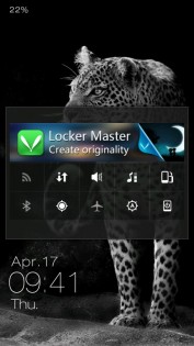 Leopard Live Locker Theme 1.01. Скриншот 1