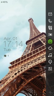 Eiffel Tower Live Locker Theme 1.00. Скриншот 3
