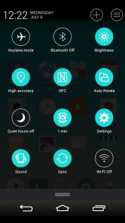 LG G3 theme for CM 11. Скриншот 1