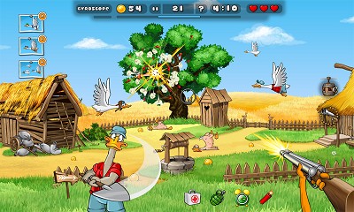 Duck Destroyer game for WP. Скриншот 3