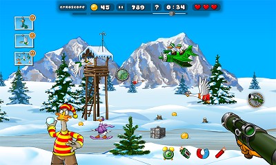 Duck Destroyer game for WP. Скриншот 1