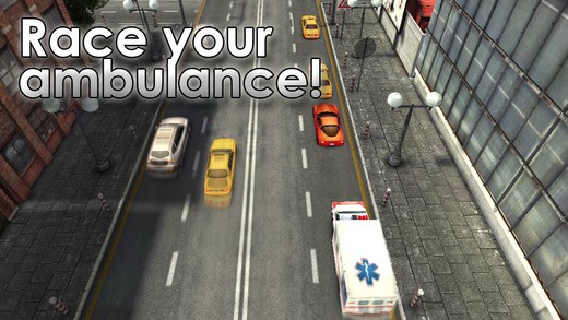 911 Ambulance Joyride Racing. Скриншот 3