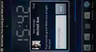 Xperia SMS Popup 1.0.4. Скриншот 1