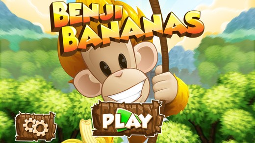 Benji Bananas HD. Скриншот 1
