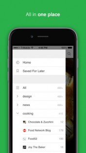 Feedly Reader. Скриншот 2