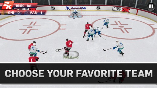 NHL 2K. Скриншот 2