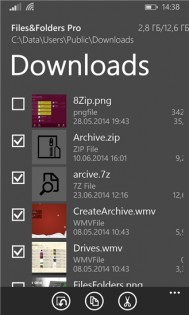 Files&Folders Pro. Скриншот 3