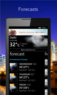 AccuWeather – Weather for Life. Скриншот 1