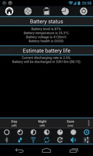 Battery drain analyzer monitor 3.6.0. Скриншот 1