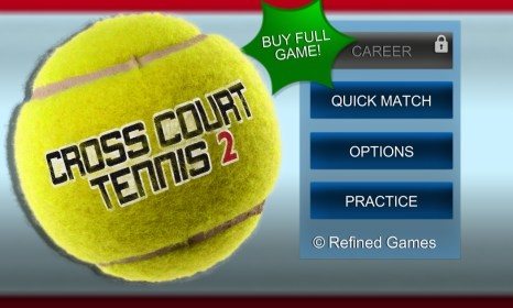 Cross Court Tennis 2. Скриншот 2