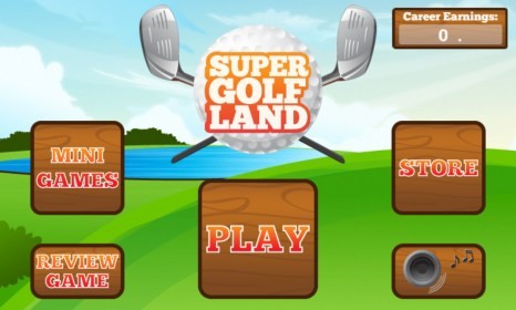 Super Golf Land. Скриншот 1