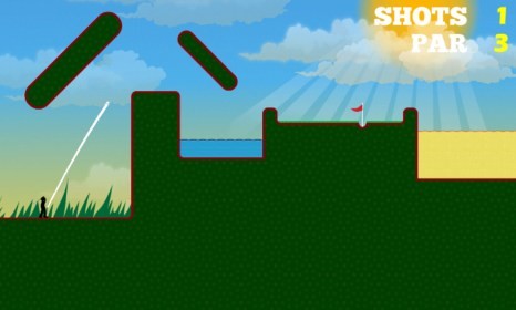 Super Golf Land. Скриншот 2