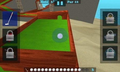 Dynamite Golf. Скриншот 1