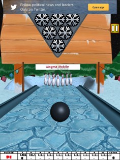 Bowling XMas. Скриншот 2