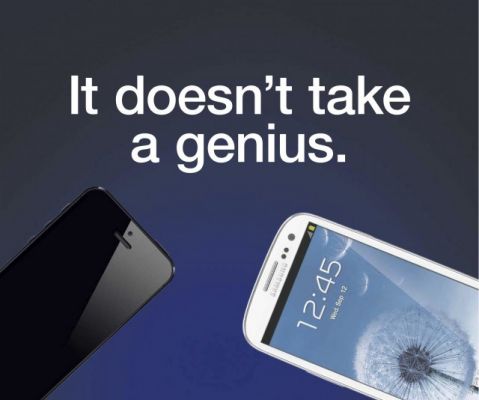 iPhone 5 в новой рекламе Samsung