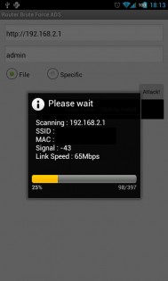 Router Brute Force 2.8. Скриншот 2