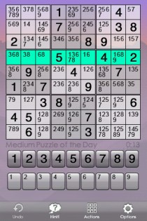 Astraware Sudoku 1.6.0. Скриншот 2