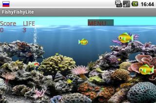 Fishy Fishy Lite 1.6. Скриншот 1