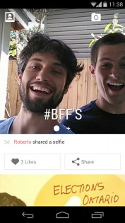 Selfies 0.9.8. Скриншот 2