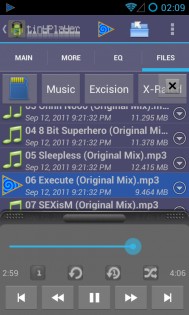 tinyPlayer RC18. Скриншот 2