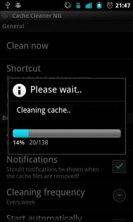 Cache Cleaner Ng 2.16. Скриншот 3