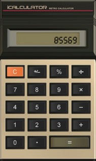 Retro Calculator 1.5.1. Скриншот 1