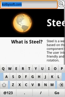 Steel 0.1.10. Скриншот 2