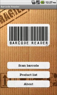 Barcode Reader 1.0.1. Скриншот 1