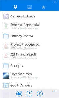 Dropbox. Скриншот 3