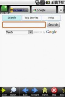 Infinity Web Browser 1.3.2. Скриншот 2