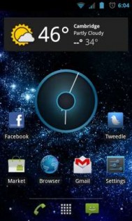 Nexus Clock ICS Clock Widget 4. Скриншот 1