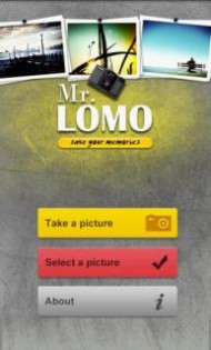 Mr. LOMO 2.0. Скриншот 1