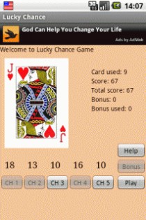 Lucky Chance Game 2.0.8. Скриншот 1