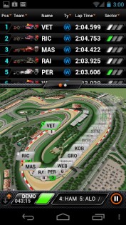F1 2012 Timing App 4.923. Скриншот 1