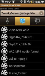 Eminent DLNA/UPnP Player 2.2. Скриншот 2