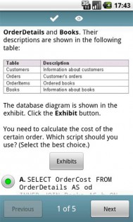 VCE Mobile 7.0.1. Скриншот 1